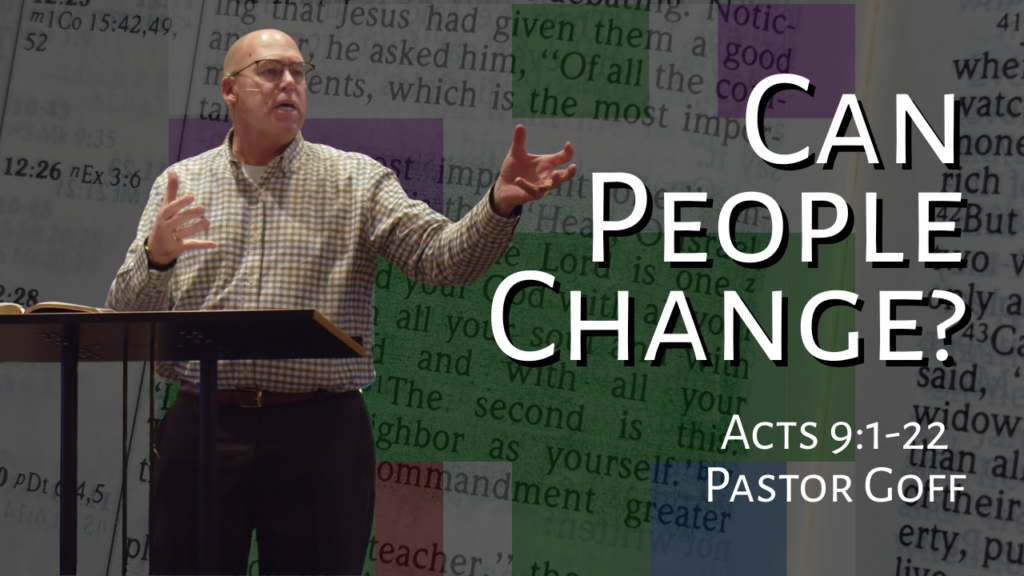 Can People Change