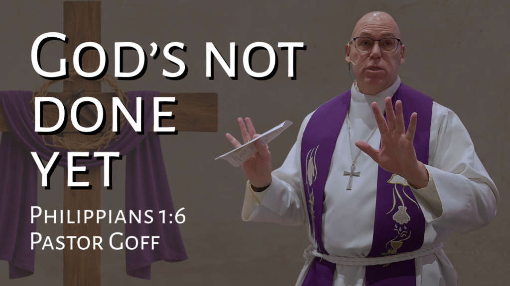 God is Not Done Yet!