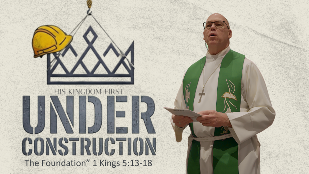 Our Foundation is in Jesus!